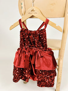 Mrs. Clause Romper